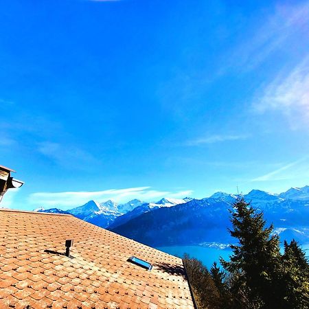 Chalet Lilo 4 Zimmer Big View Беатенберг Екстериор снимка