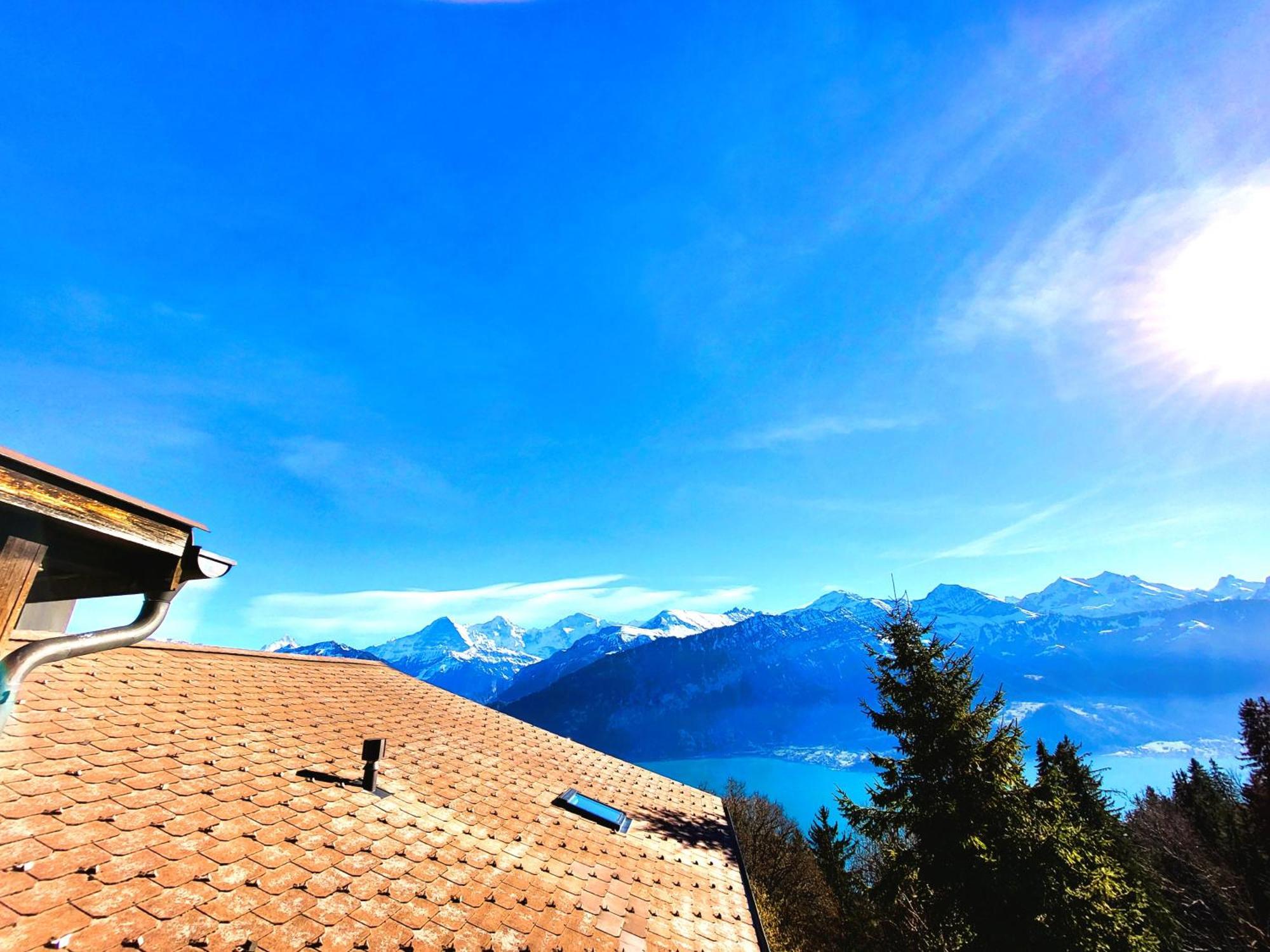 Chalet Lilo 4 Zimmer Big View Беатенберг Екстериор снимка